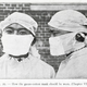 Photograph depicting how the gauze-cotton mask should be worn. K. Chimin Wong and Wu Lien-Teh.